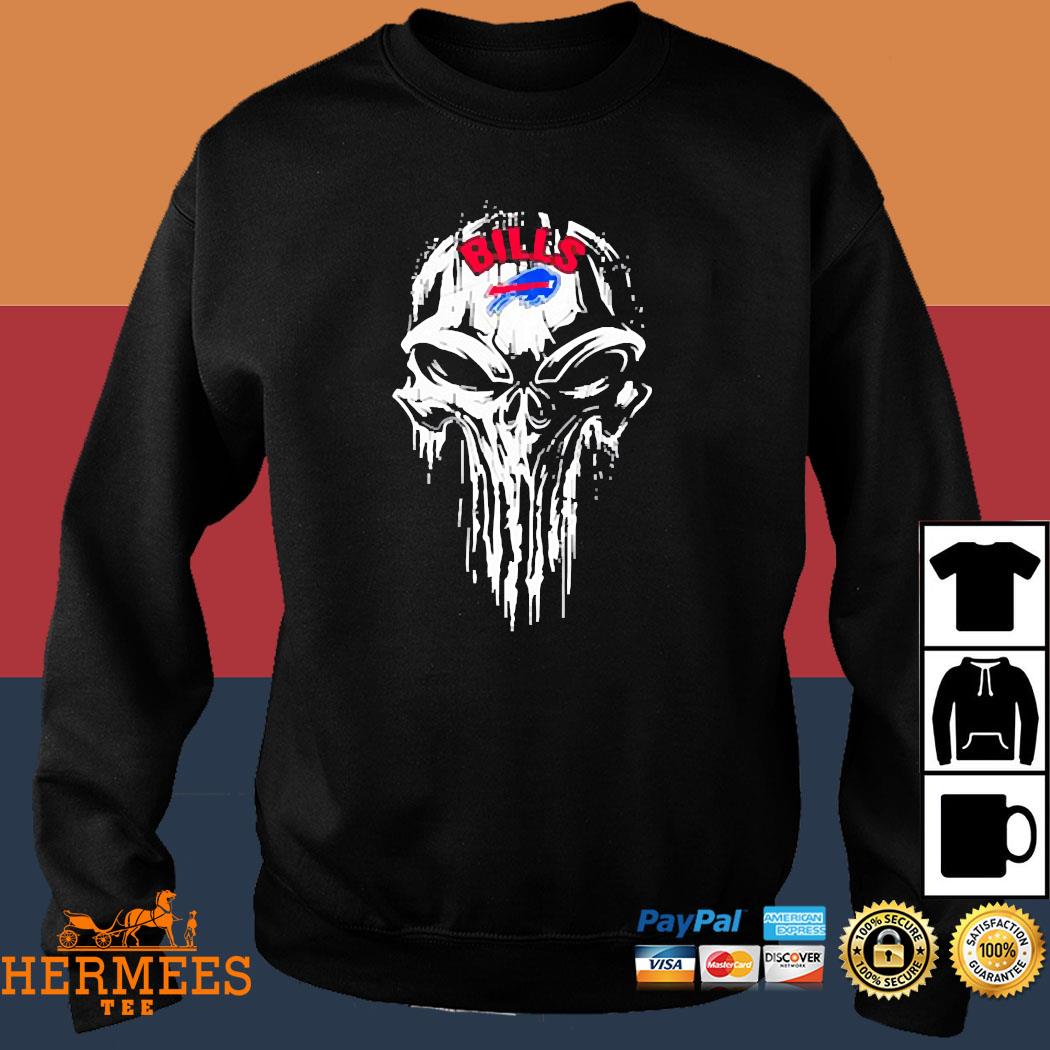 Punisher with Buffalo Bills logo shirt, hoodie, tank top, sweater