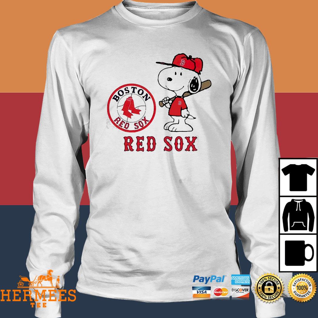 The Peanuts Characters Snoopy And Friends Boston Red Sox Shirt, hoodie,  sweater, long sleeve and tank top