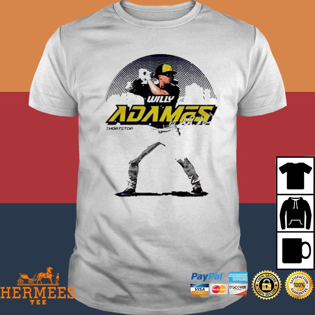 Milwaukee baseball willy adames hit the ball signature shirt, hoodie,  sweater, long sleeve and tank top