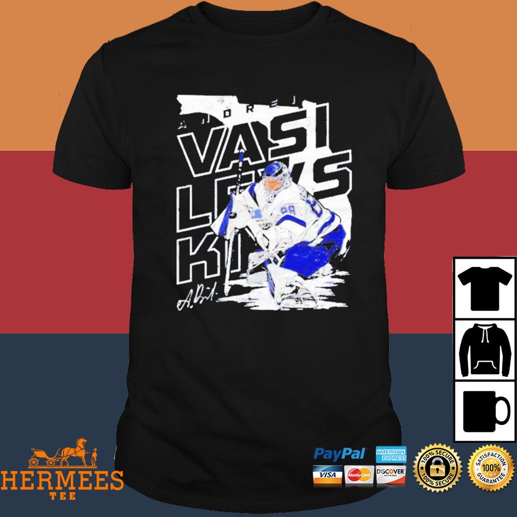 Andrei Vasilevskiy Tampa Bay Landmark Hockey shirt, hoodie, sweatshirt and  tank top