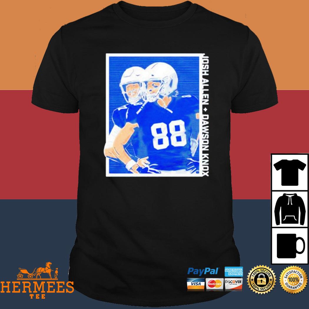 Josh allen and dawson knox guys being dudes hottrend shirt, hoodie,  sweater, long sleeve and tank top