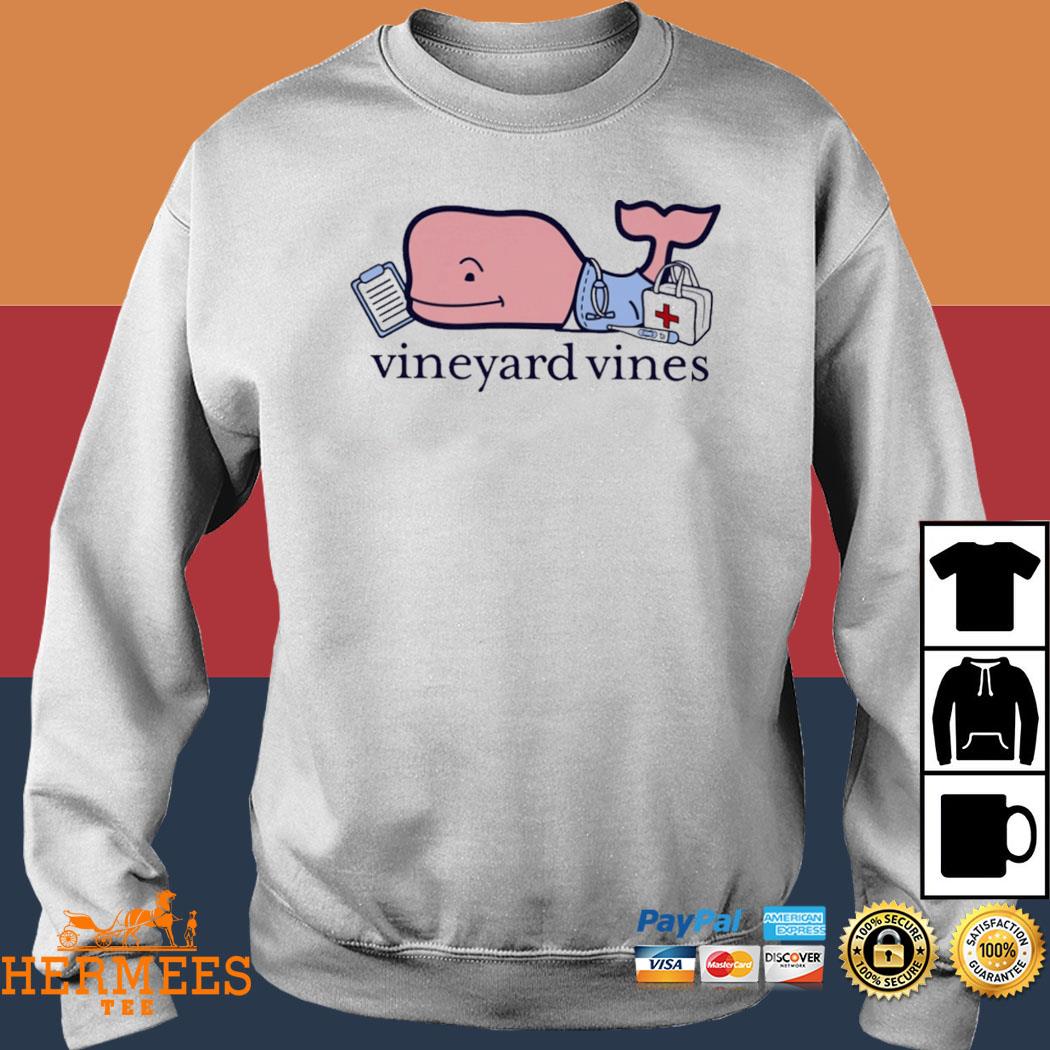 Boston Red Sox Vineyard Vines Filled In Whale T-Shirt - Gray