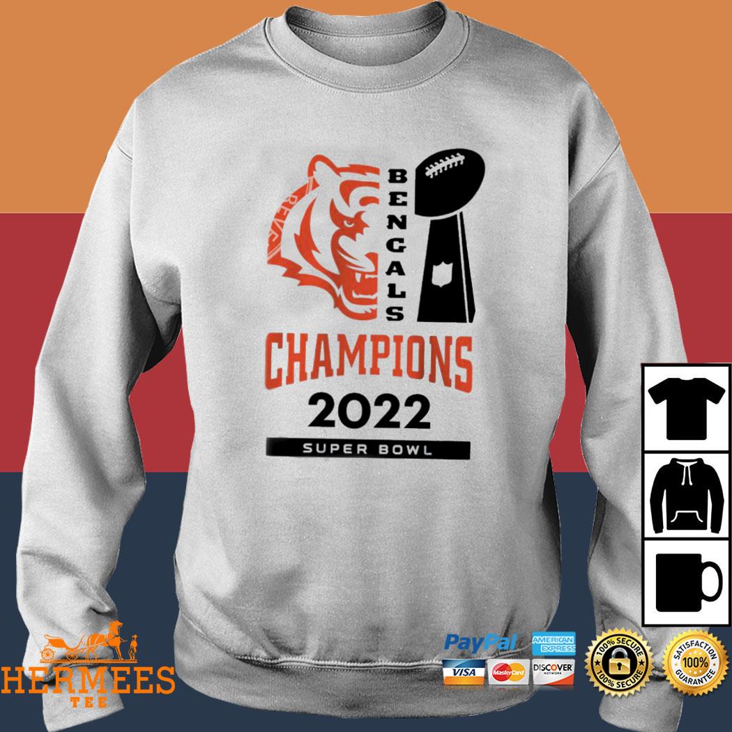 Bengal Tiger Champions 2022 Super Bowl shirt, hoodie, sweater, long sleeve  and tank top