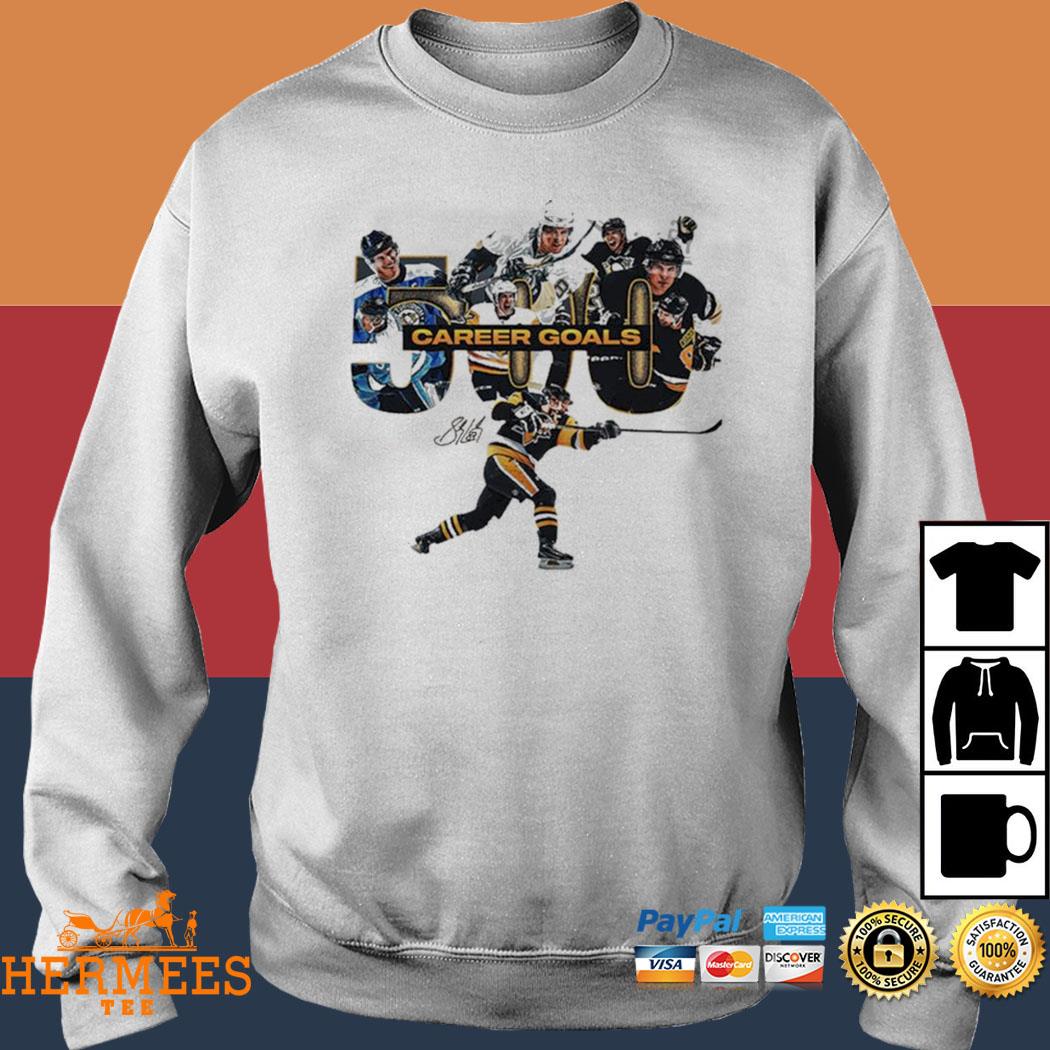 Official sidney Crosby Has 500 Career Goals Pittsburgh Penguins NHL T-Shirt,  hoodie, sweater, long sleeve and tank top