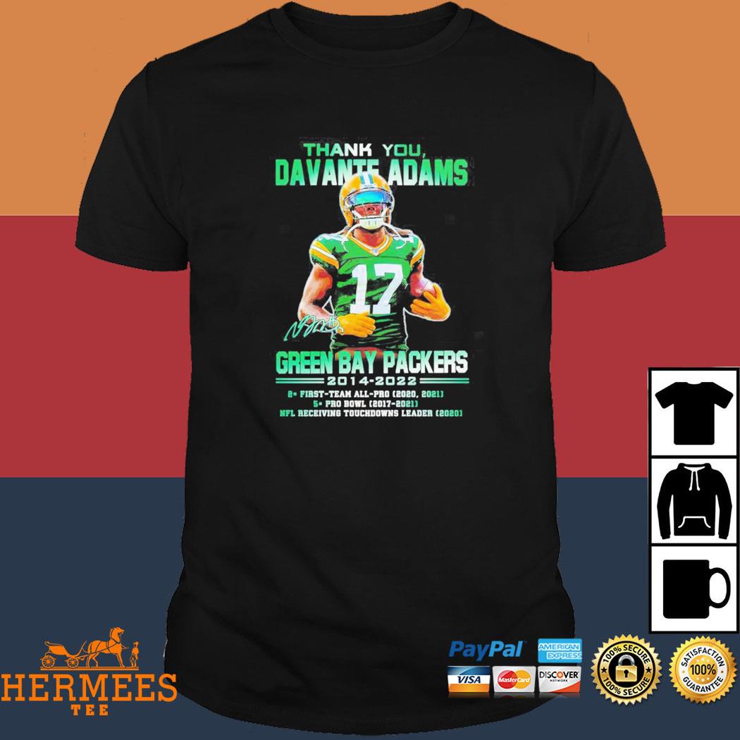 Davante Adams Green Bay Packers 2014-2022 NFL Unisex T-Shirt - REVER LAVIE