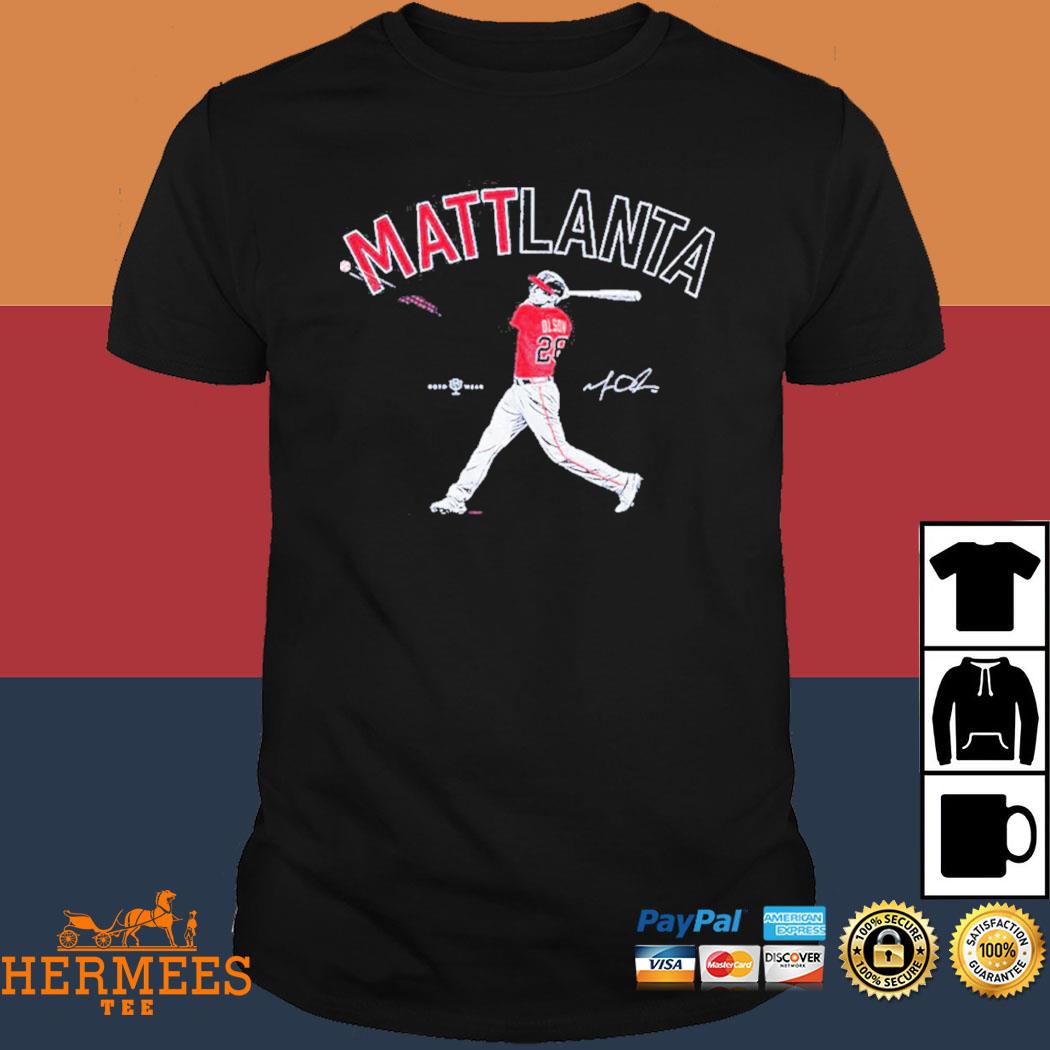 Mattlanta Matt Olson Atlanta Baseball shirt, hoodie, sweater and v-neck t- shirt