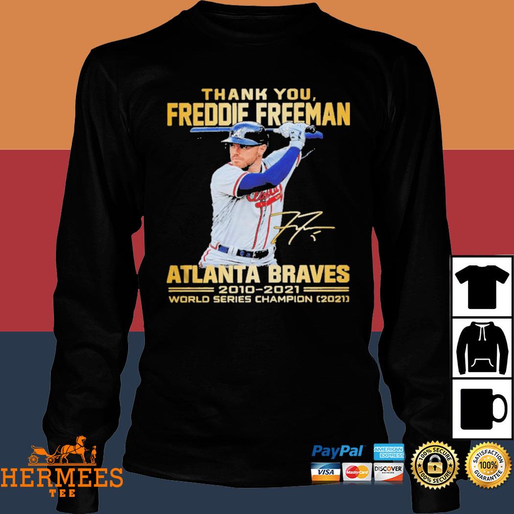 Atlanta Braves Champion Freddie Freeman Shirt, hoodie, sweater