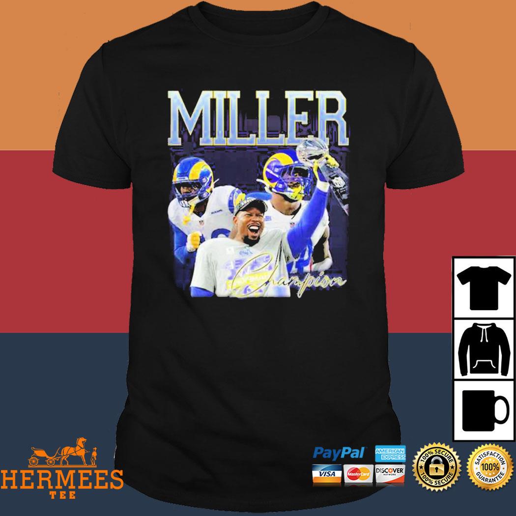 Tribute Demaryius Thomas Von Miller Buffalo Bills T Shirt