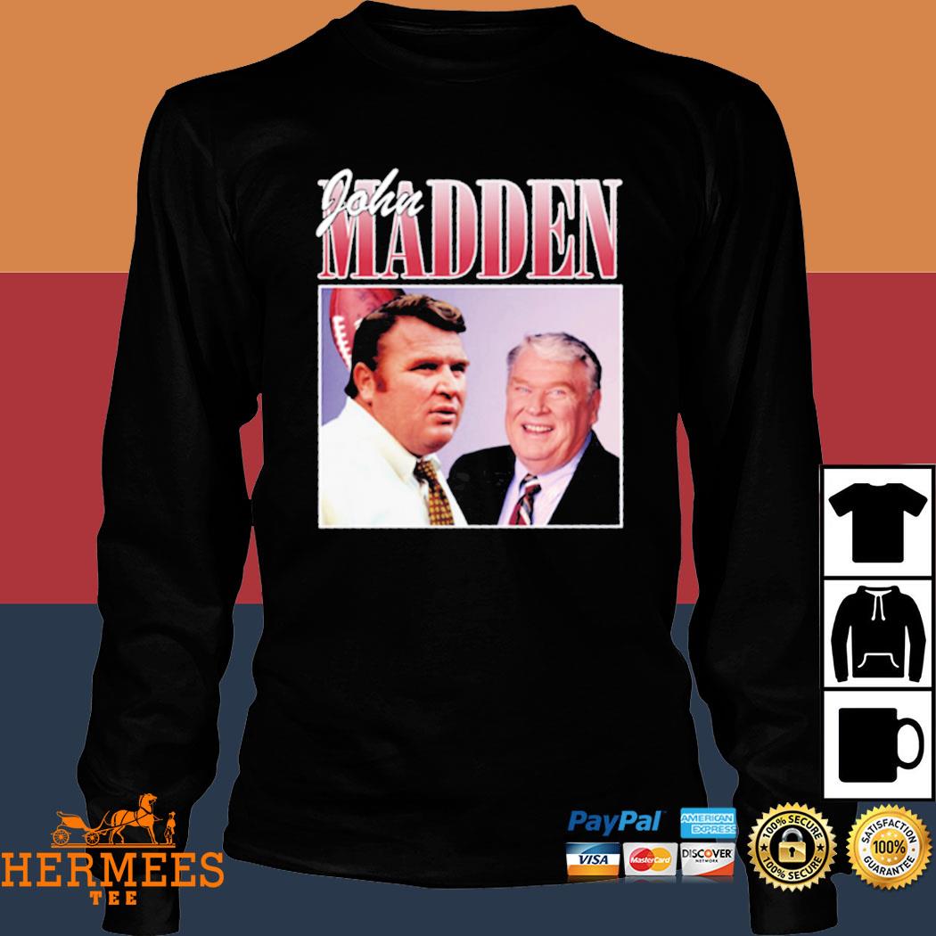 Coach John Madden Raider NationNew Design T-Shirt - REVER LAVIE