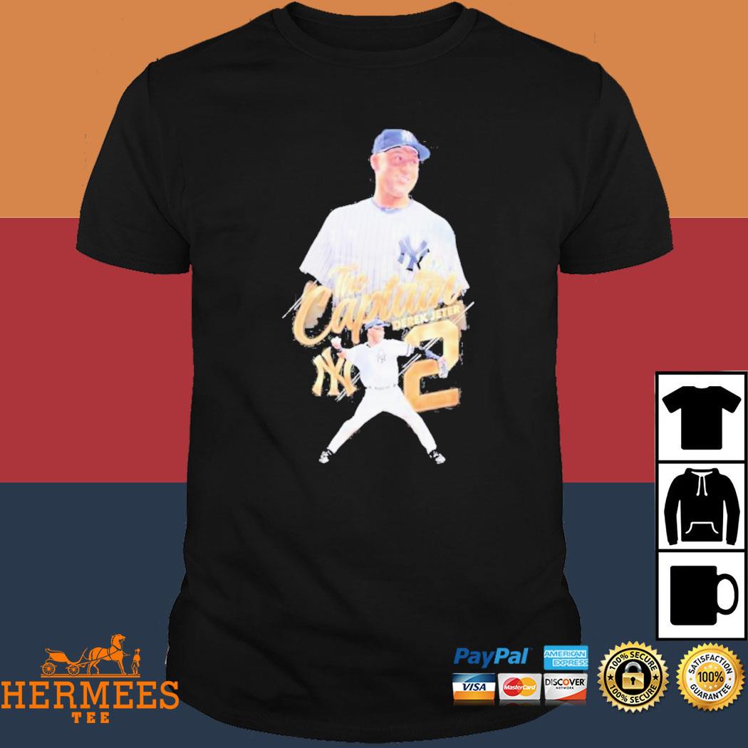 Official The Captain Derek Jeter New York Baseball Shirt, hoodie, sweater,  long sleeve and tank top