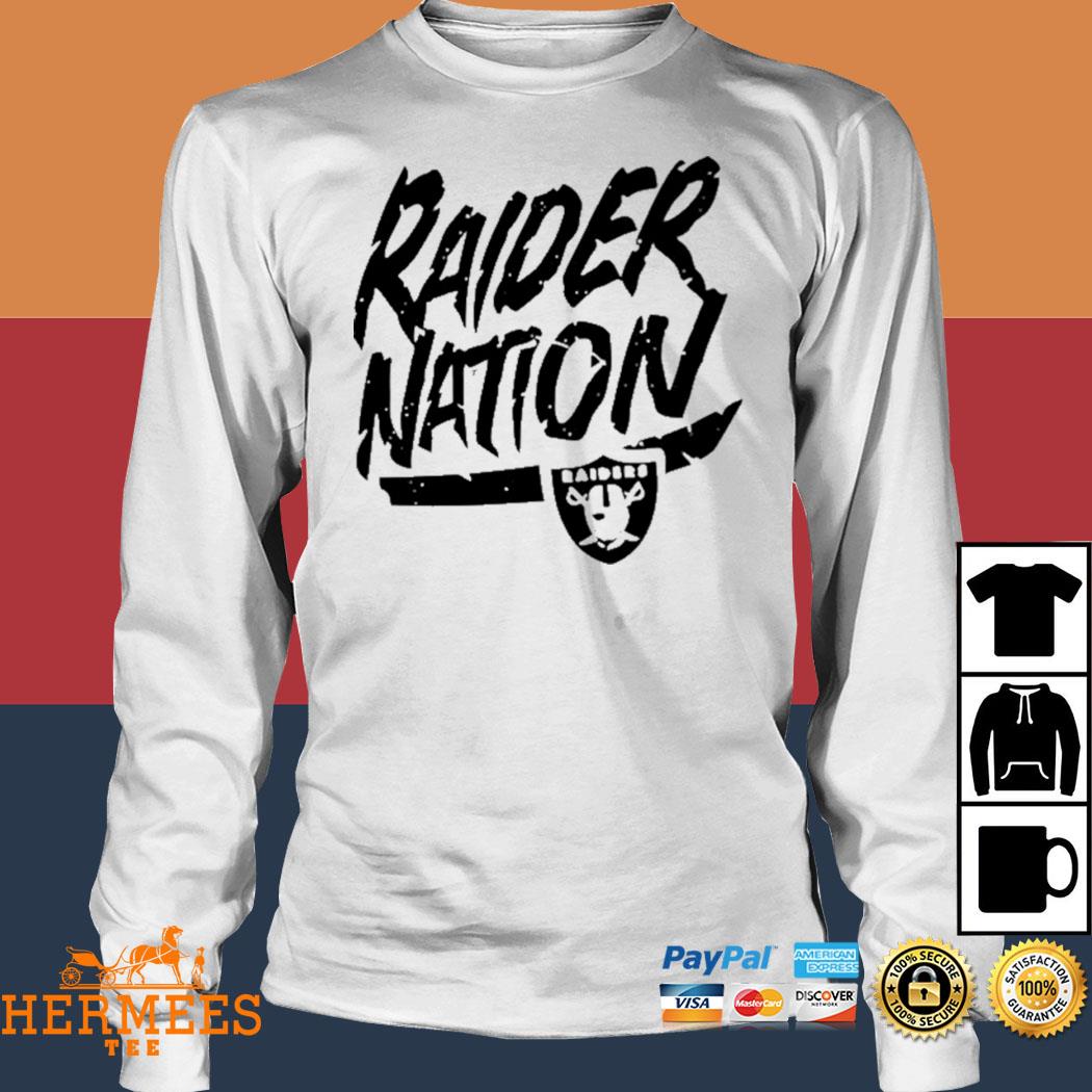 Las Vegas Raiders Nation Long Sleeve Shirt 