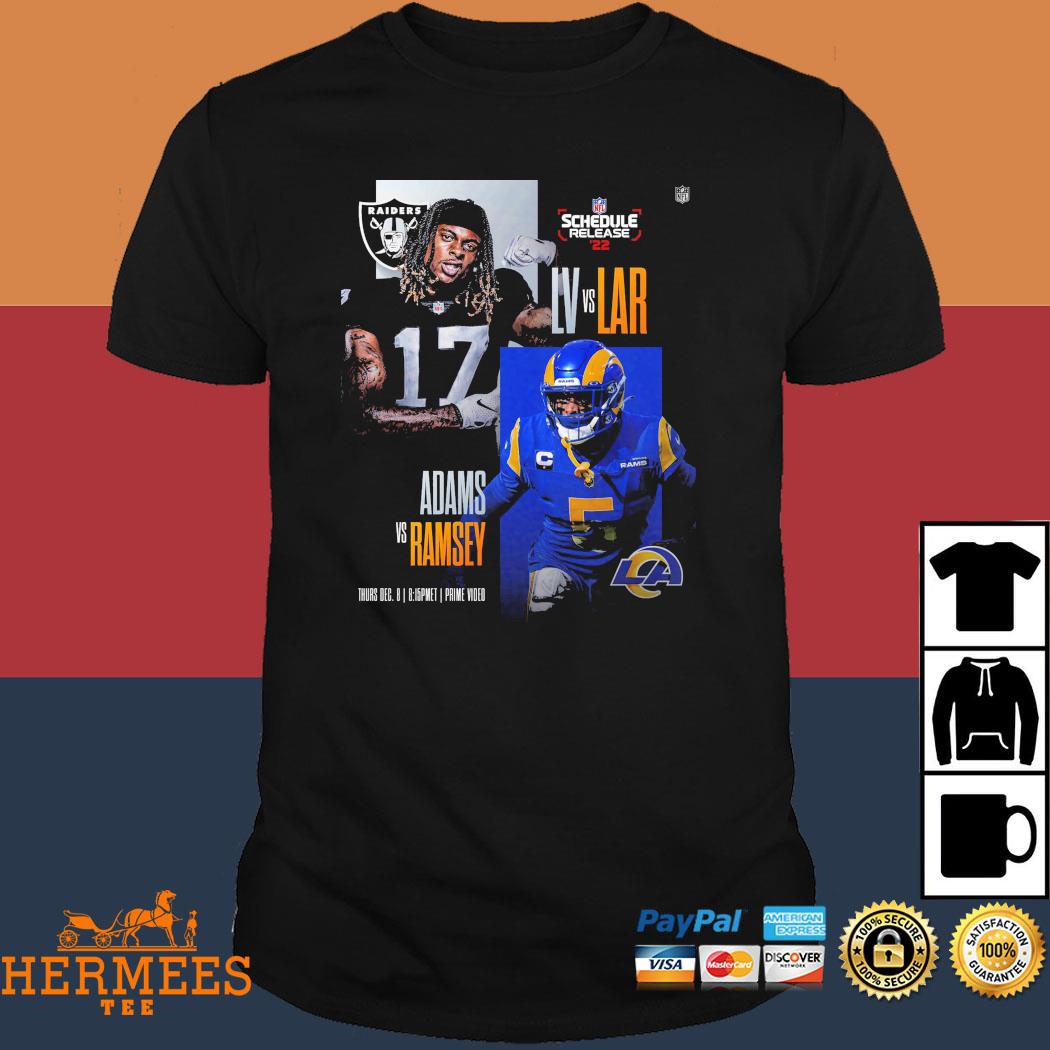 Las Vegas Raiders vs Los Angeles Rams Classic T-shirt - REVER LAVIE