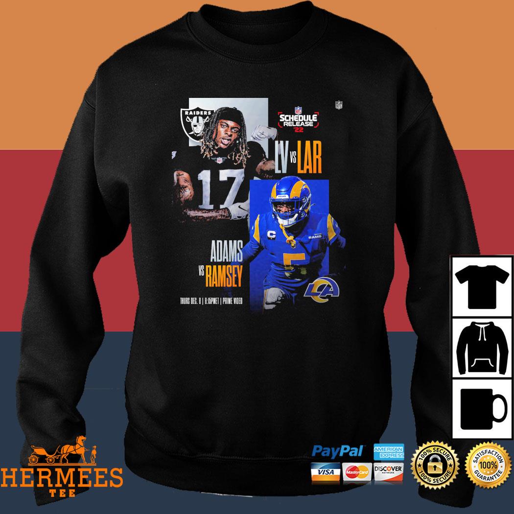 Las Vegas Raiders vs Los Angeles Rams Classic T-shirt - REVER LAVIE