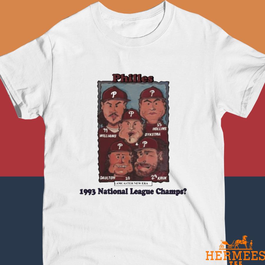 Phillies 1993 National League Champs Shirt, hoodie, sweater, long