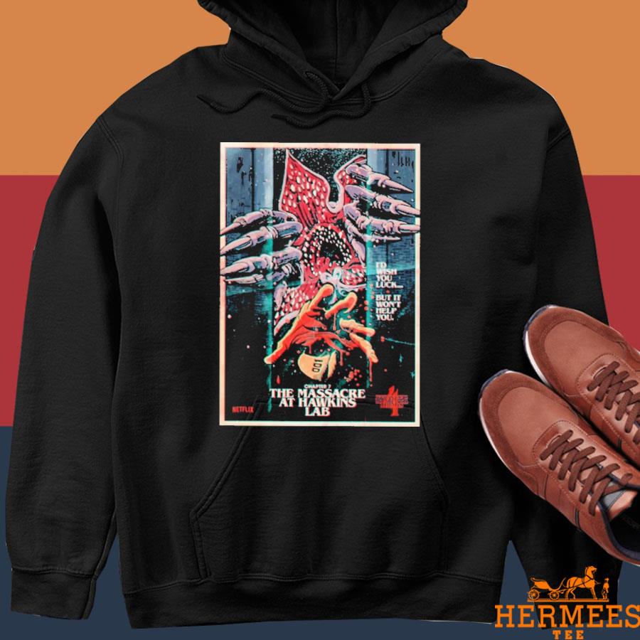 Official The Massacre At Hawkins Lab Shirt Hoodie