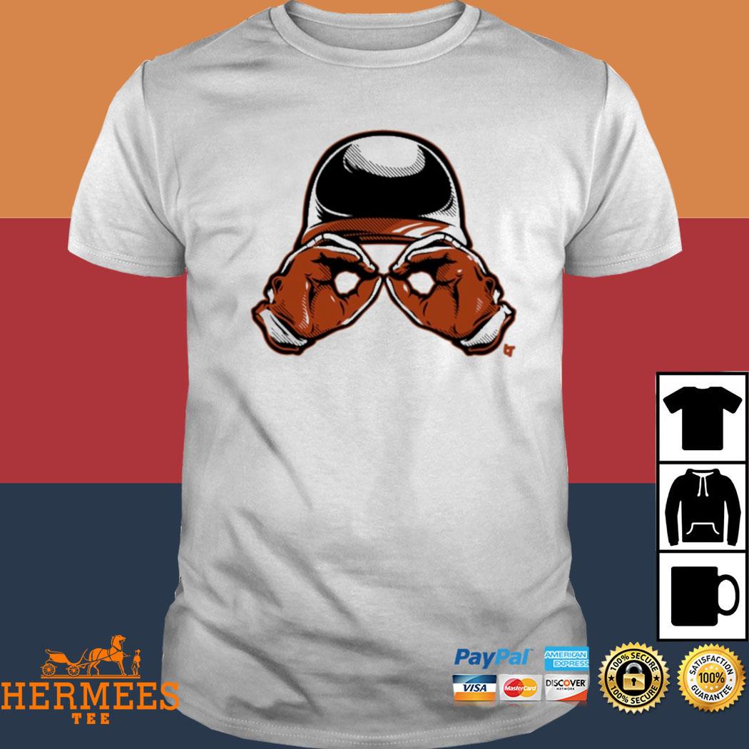 Official Baltimore Binoculars Hands And Steel Hat Shirt