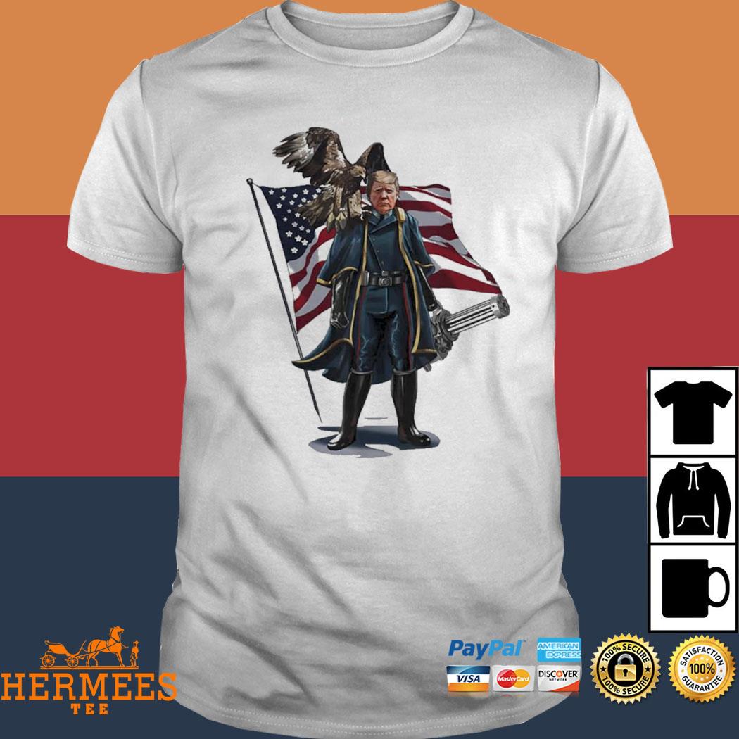 Official Donald Trump Eagle USA Flag Shirt