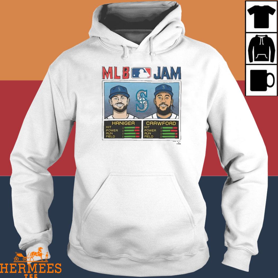 Mitch Mlb Jam Mariners Haniger And Crawford Shirt Jp - Tiotee