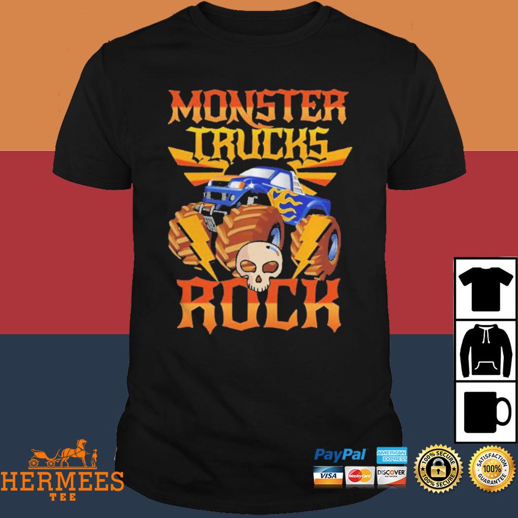 Official Monster Truck Car Lover Shirt