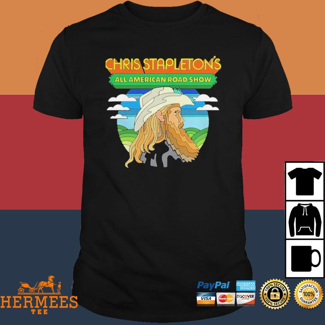 Official New Tour 2022 All American Road Show Chris Stapleton Shirt