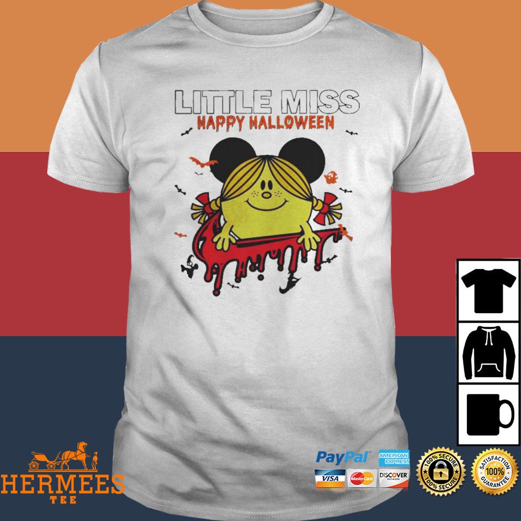 Official Nike Little Miss Happy Halloween Little Miss Horror Shirt