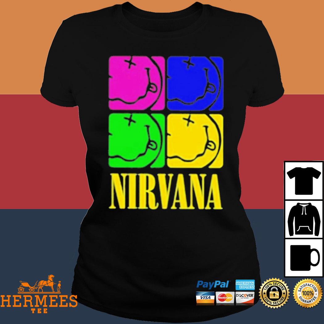 Official Nirvana Gorilla Style Shirt Ladies Tee