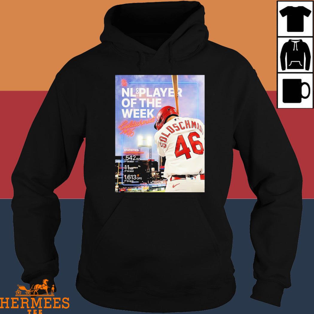 Paul Goldschmidt St Louis Cardinals NL Player Of The Week Unisex T-Shirt -  REVER LAVIE