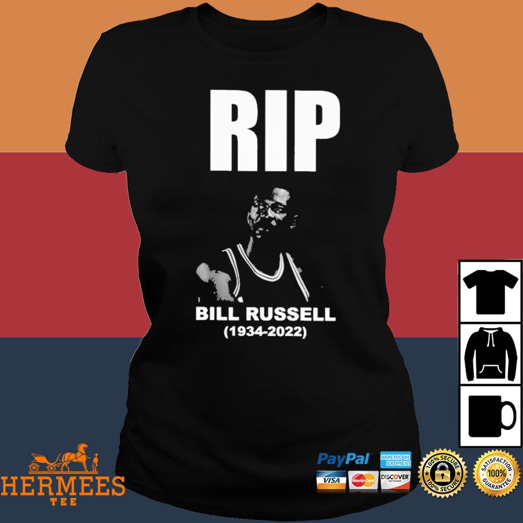 Official Rip Bill Russell 1934 2022 Shirt Ladies Tee