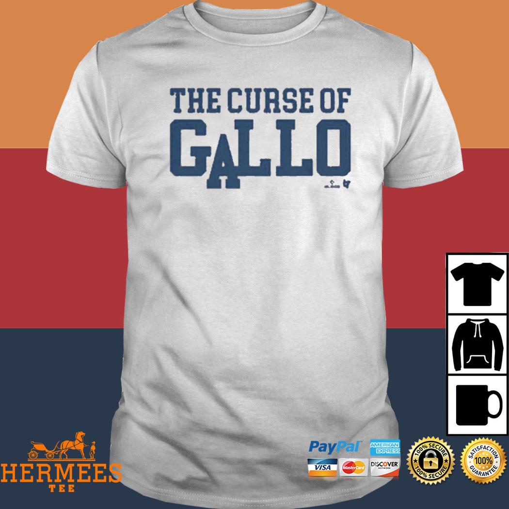 THE CURSE OF GALLO SHIRT Joey Gallo, Los Angeles Dodgers - Ellie Shirt