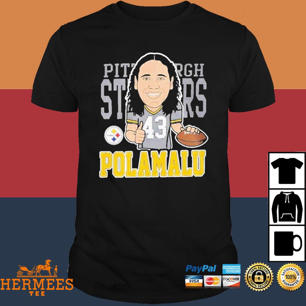 Troy Polamalu Pittsburgh Steelers Mitchell & Ness Youth Split