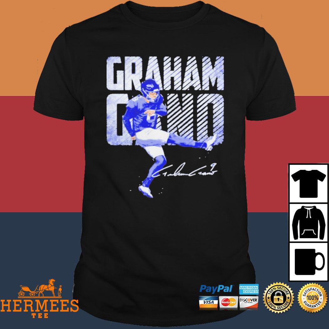 Official Graham Gano New York Bold Signature Shirt, hoodie, tank top,  sweater and long sleeve t-shirt
