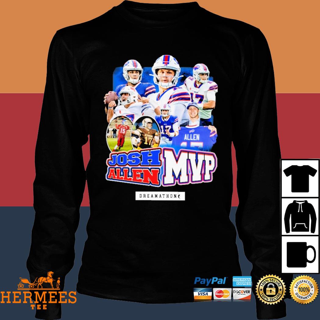 Official Josh allen mvp dreamathon shirt, hoodie, sweater, long sleeve and  tank top