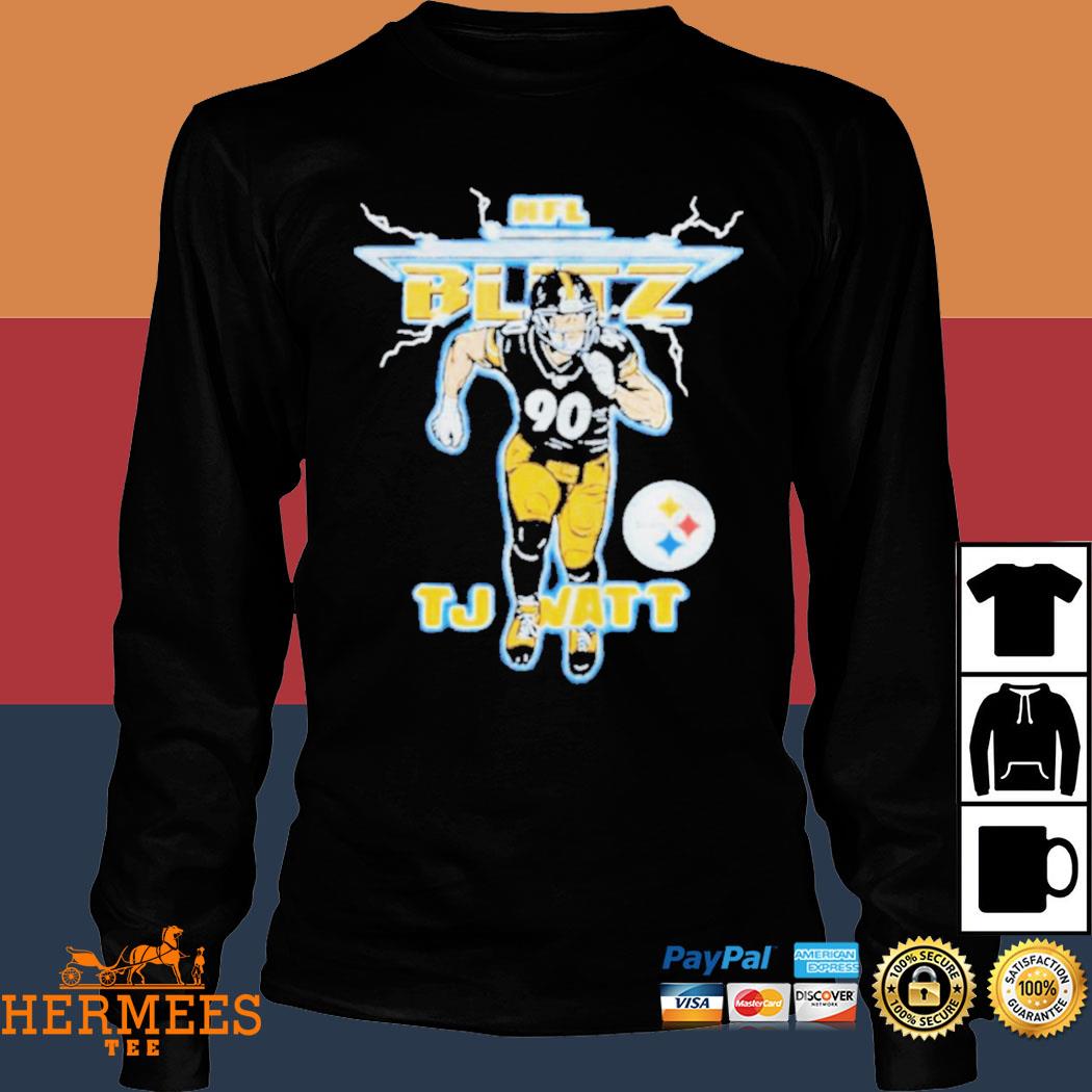 Pittsburgh Steelers T.J. Watt 90 Say Watt logo 2022 T-shirt, hoodie,  sweater, long sleeve and tank top