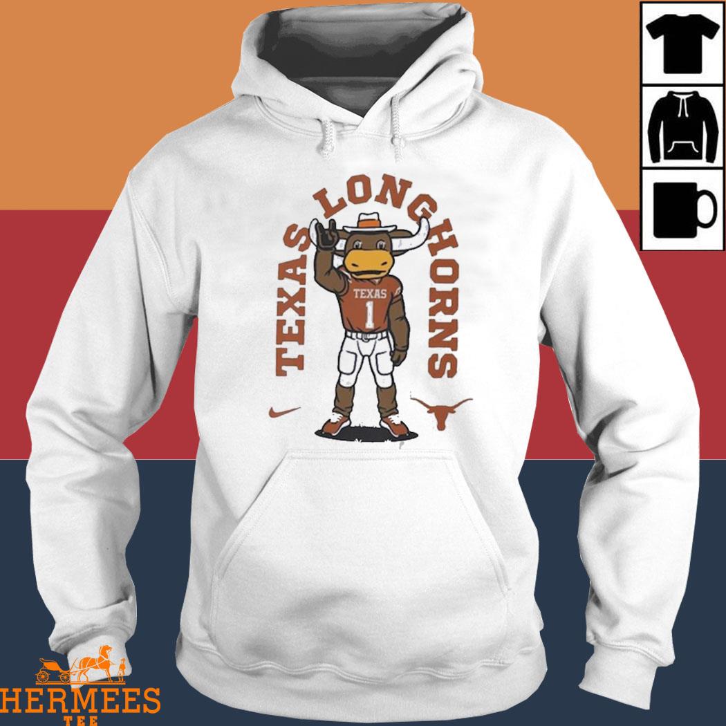 Official Texas Longhorns Nike Mascot 2-hit Shirt Hoodie
