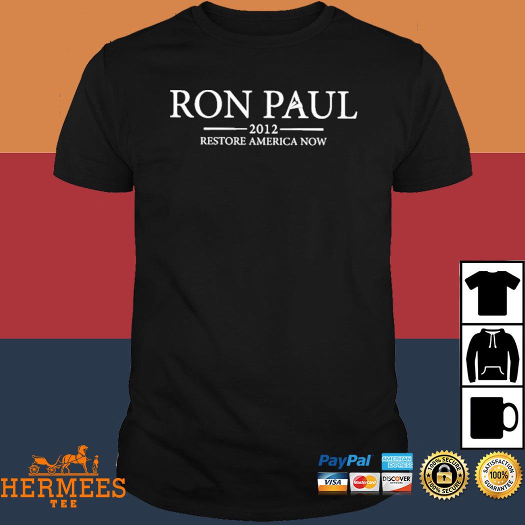 Official The Redheaded Libertarian Ron Paul 2012 Restore America Now Shirt