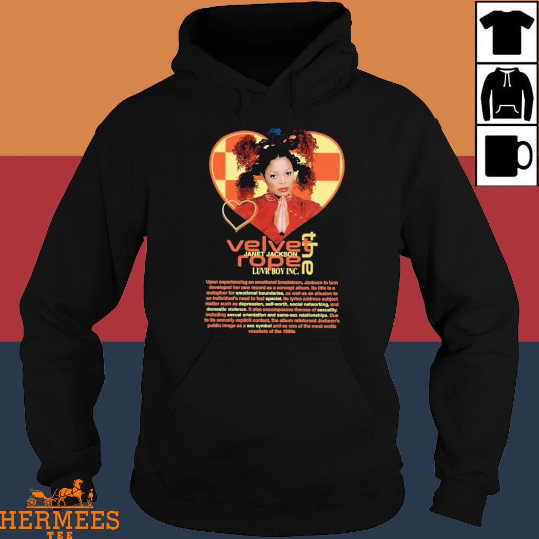 Official Velvet Rope Janet Jackson Luvrboy Factories Shirt Hoodie
