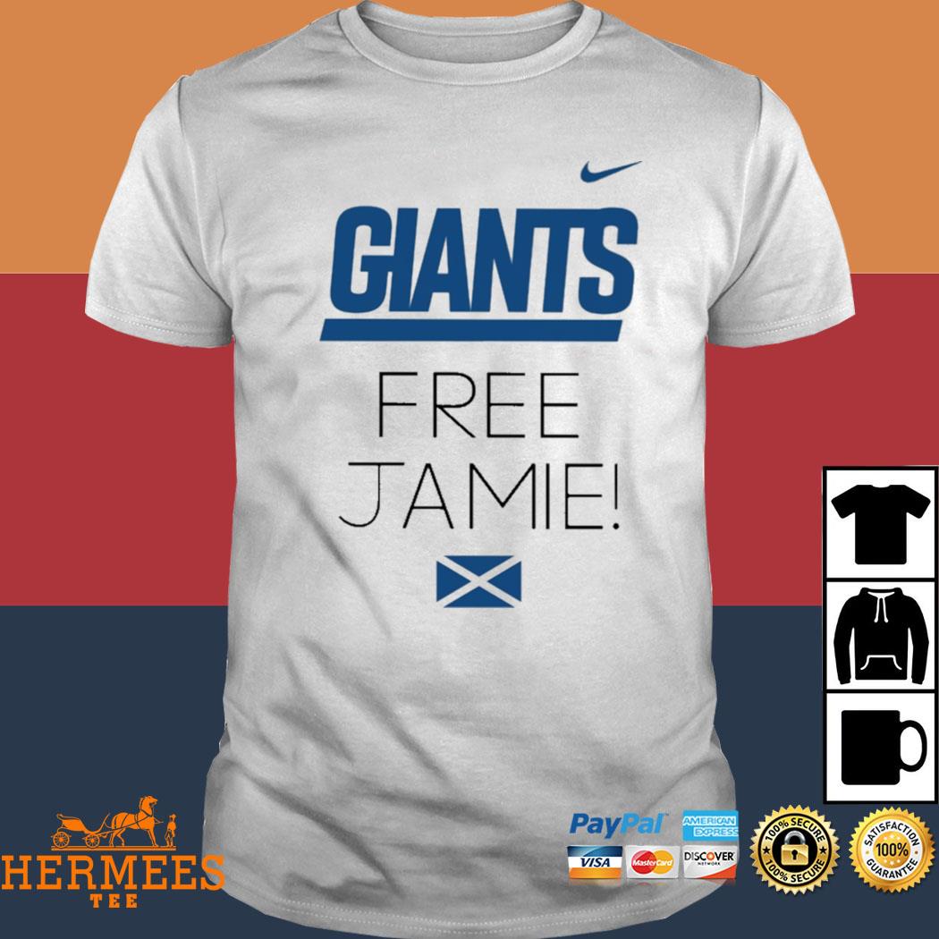 Official Giants Free Jamie Shirt
