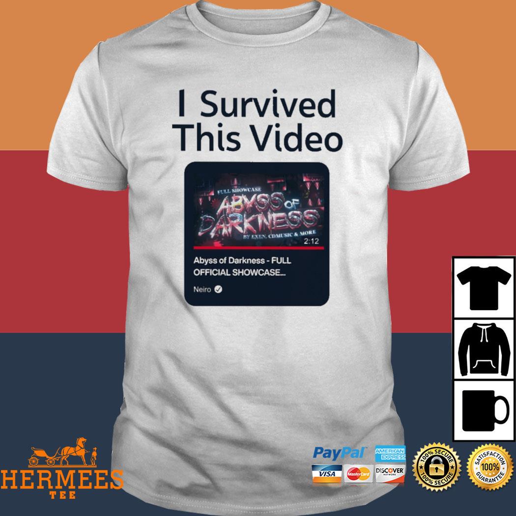 Official I Survived This Video Shirt