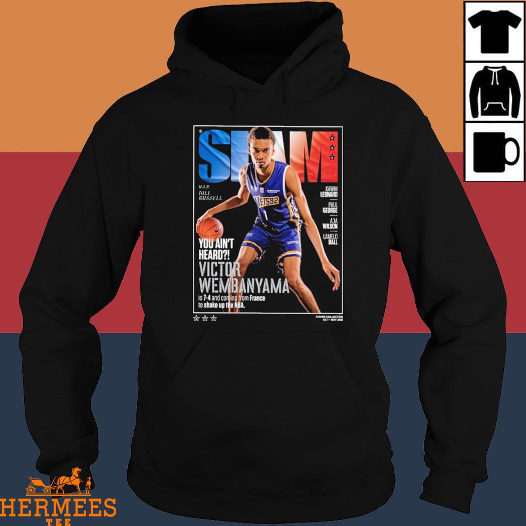 Slam Victor Wembanyama cover shirt, hoodie, sweater, long sleeve and tank  top