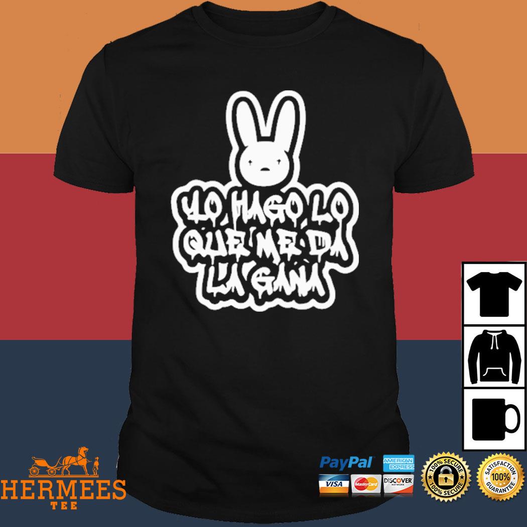 Official YHLQMDLG Yo Hago Lo Que Me Da La Gana Bad Bunny Shirt