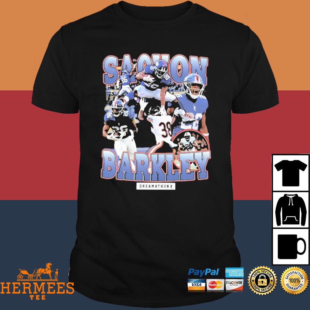 Official saquon Barkley Dreams Shirt Dreamathon-Unisex T-Shirt