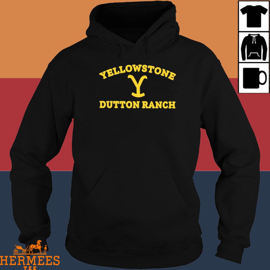 Official Yellowstone Dutton Ranch Puff Print Shirt Hoodie