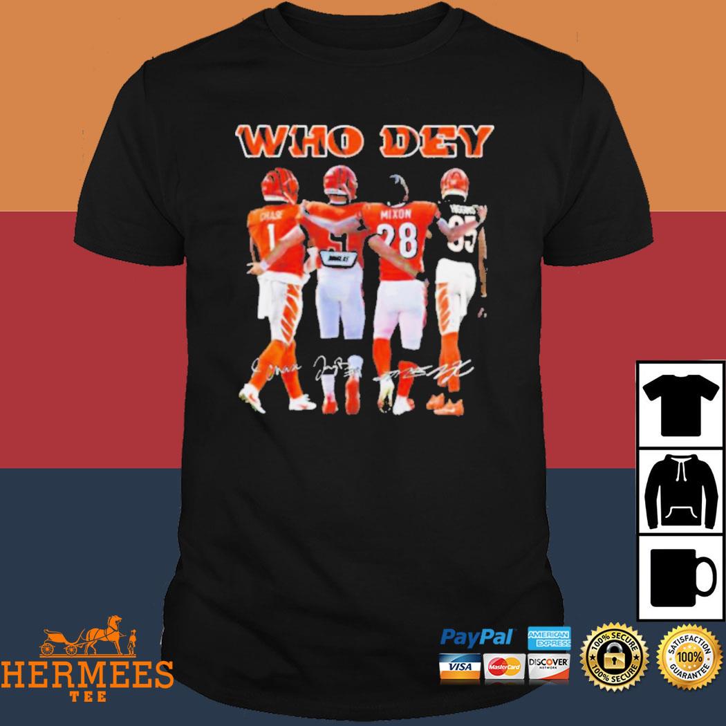 Who Dey Cincinnati Bengals Shirt NFL Football Sweatshirt Hoodie