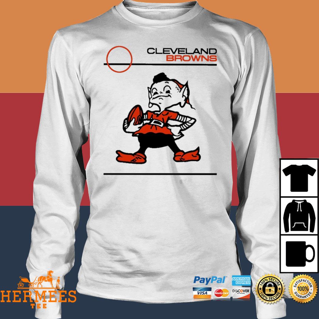 Official cleveland Browns Brownie Elf Logo T Shirts, hoodie, tank top,  sweater and long sleeve t-shirt