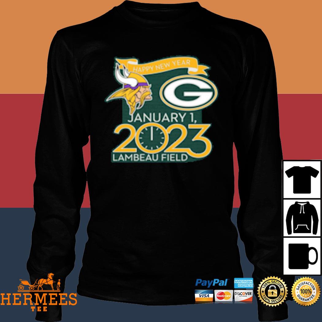 Packers Vs. Vikings Jan. 1 2023 Lambeau Field Gameday New Shirt, hoodie,  sweater, long sleeve and tank top