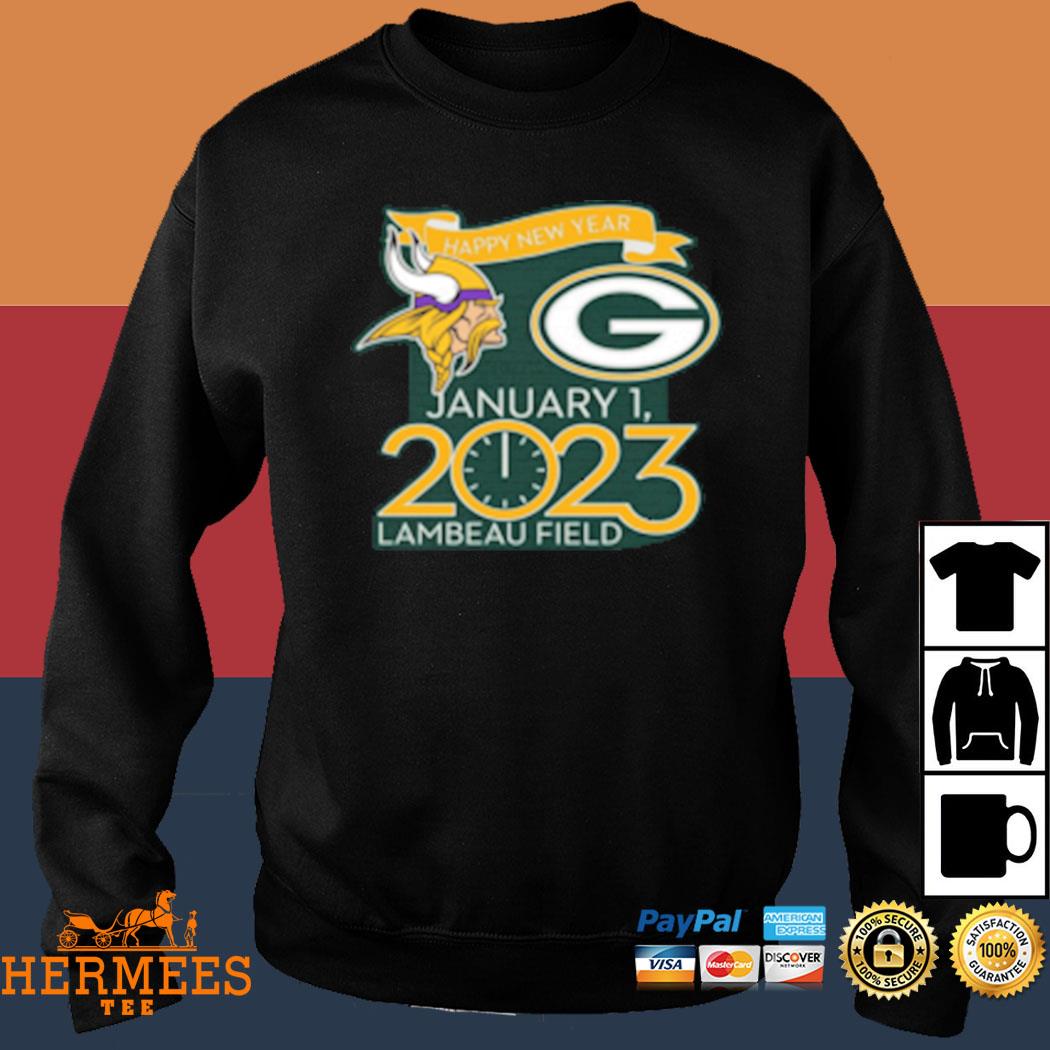 Packers Vs. Vikings Jan. 1 2023 Lambeau Field Gameday New Shirt, hoodie,  sweater, long sleeve and tank top