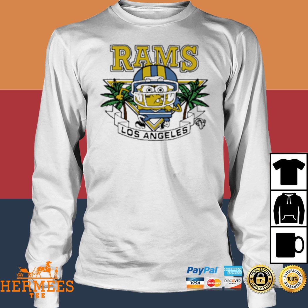 Denver Broncos vs. Los Angeles Rams SpongeBob matchup shirt