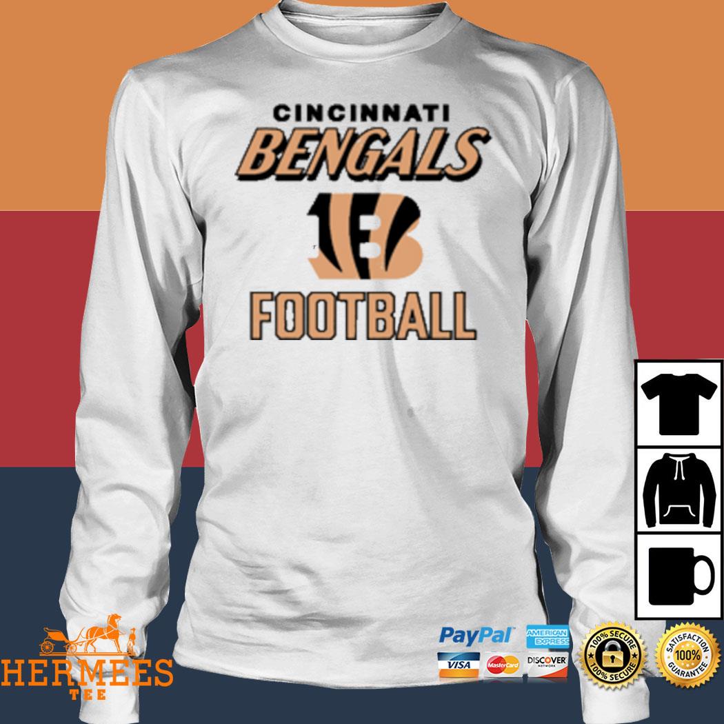 Official 2023 Cincinnati Bengals Football logo T-shirt