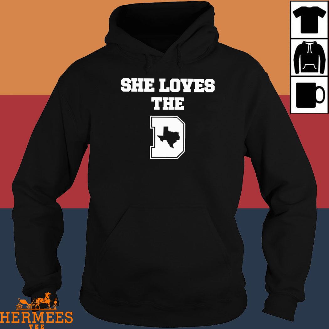 Nice she loves the Dallas Cowboys Texas shirt, hoodie, sweater, long sleeve  and tank top