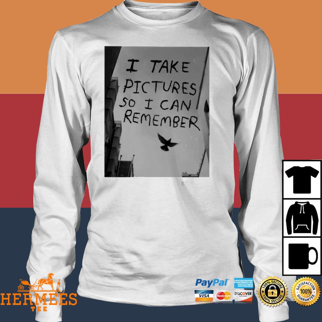 Official I Take Pictures So I Can Remember Shirt Ladies V-Neck